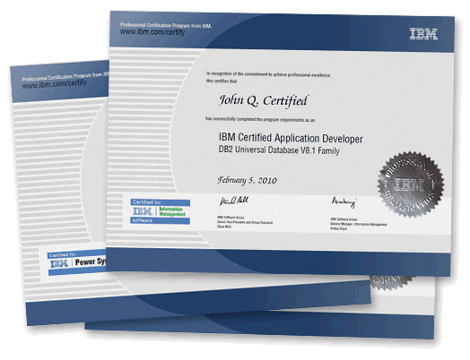 Image:New certificates and wallet cards look nice :)