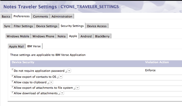 Image:New Domino Directory Template(pubnames.ntf) for IBM Verse iOS client (including 9.0.1.4 Traveler users)