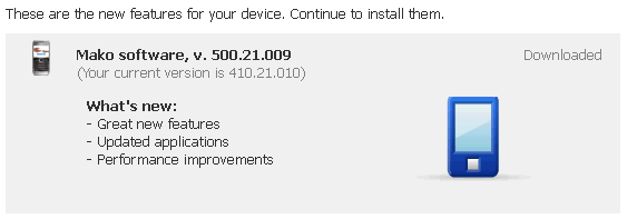 Image:New Nokia E71 firmware.Traveler included now?