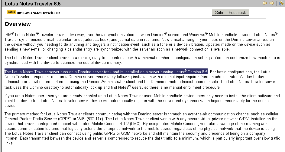 Image:Traveler 8.5 requires Domino 8.5, interesting will it work on 8.0.2????